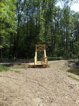 Delo na gradbišču - Sanacija gramozne jame v Lisjakovi strugi